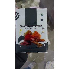Black Pepper Powder Spices Packing Pouch 50gm (20 Kgs)